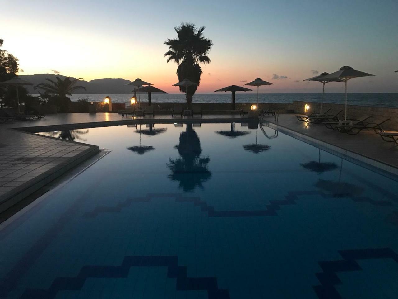 Aquamar Beach Hotel Kournás Zewnętrze zdjęcie