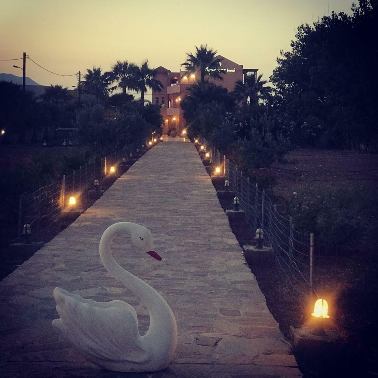 Aquamar Beach Hotel Kournás Zewnętrze zdjęcie