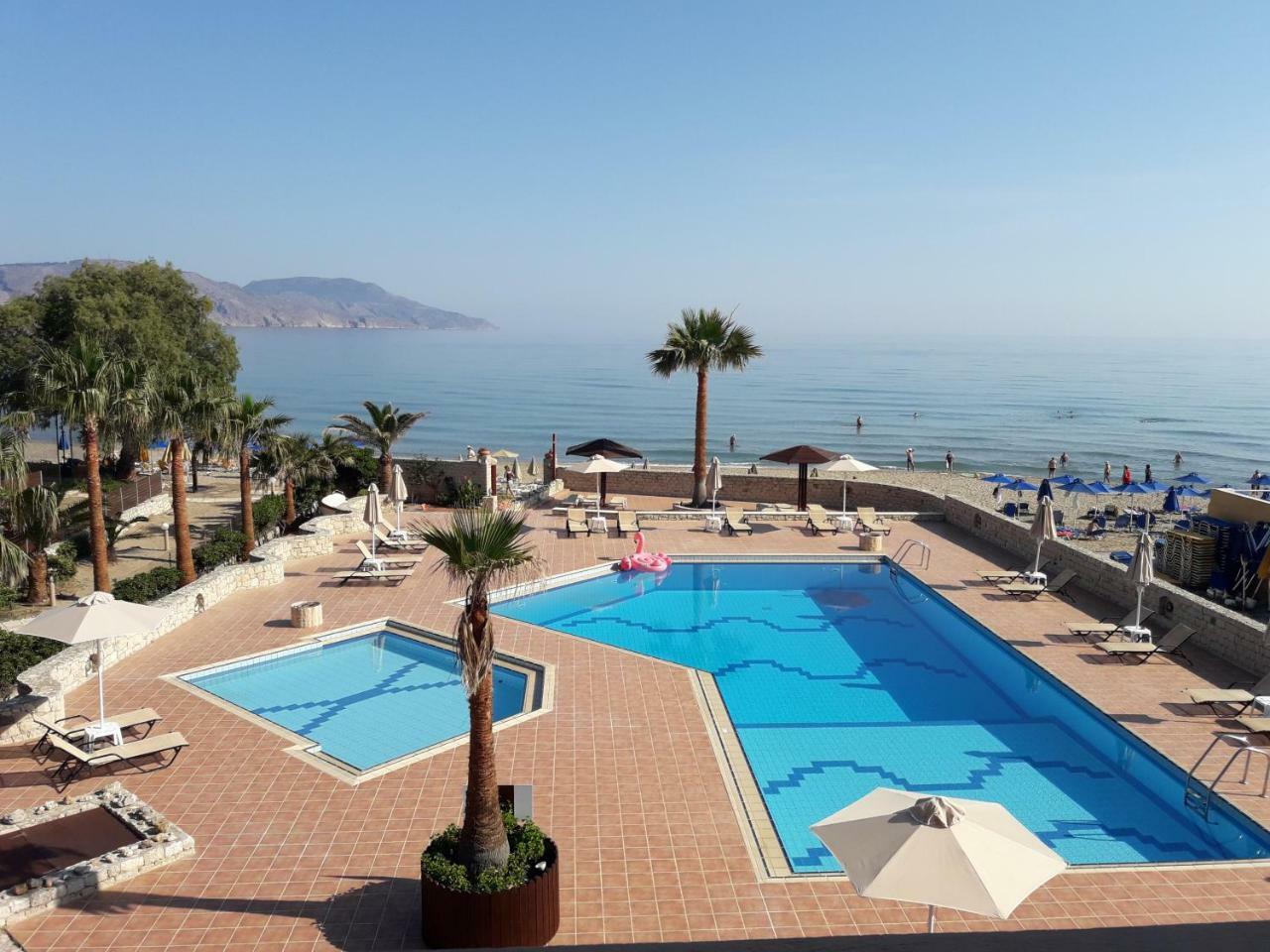 Aquamar Beach Hotel Kournás Zewnętrze zdjęcie